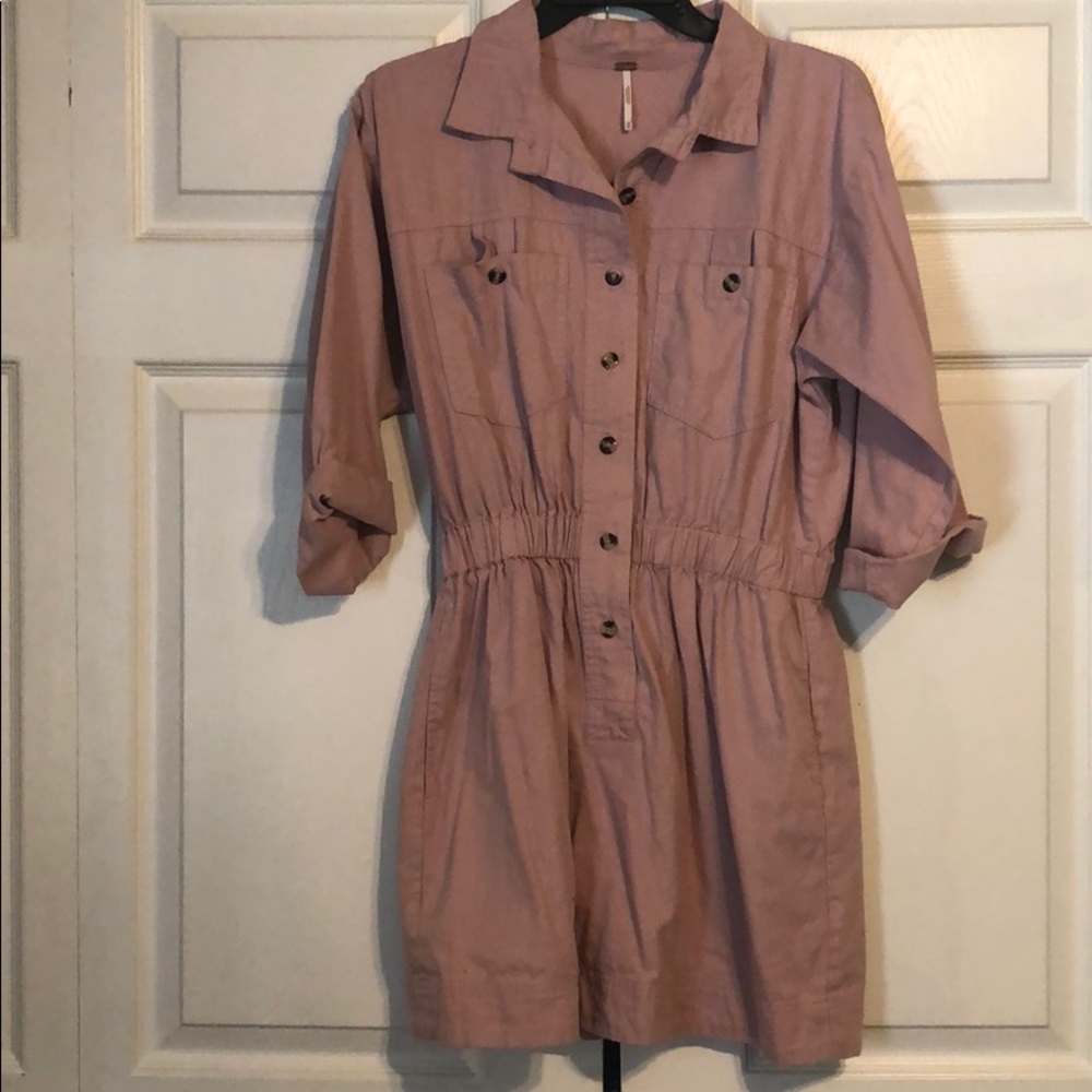 Free People Hazel Shirt Dress
